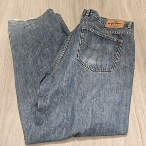 Indigo‎ Palms Jeans Men's 40x34(32) Classic Fit Tommy Bahama Blue Denim Designer